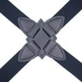 thumbnail image 2 of Ruiboury Adjustable Size Mens Suspenders For Fashionable Look Fashion Style Adult Brace coffee, 2 of 6
