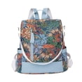 thumbnail image 3 of Mochila para mujer con correas de hombro ajustables informales para vacaciones al aire libre en, 3 of 8