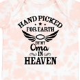 thumbnail image 4 of Inktastic Handpicked for Earth by My Oma in Heaven with Angel Wings Boys or Girls Baby Bodysuit, 4 of 5