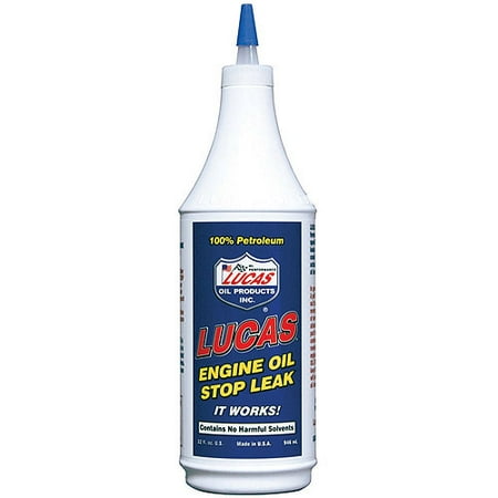 (9 Pack) Lucas Oil 10278 Engine Oil Stop Leak - 1 (Engine Oil Treatments Best One)