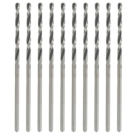 

PAOMIAN 10Pcs Straight Shank Twist Drill Bits for Jewelry Beads Punch Drilling Tools 1.6mm