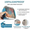 thumbnail image 4 of Shopwithgreen 52 OZ to Go Salad Container Lunch Container, BPA-Free, 3-Compartment for Salad Toppings and Snacks, Salad Bowl with Dressing Container, 4 of 4
