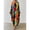 Red, variant on OYYN Womens Plus Size Abstract Print Kaftan Dress Batwing Sleeve Maxi Dress Oversized Lightweight Summer Boho Dresses