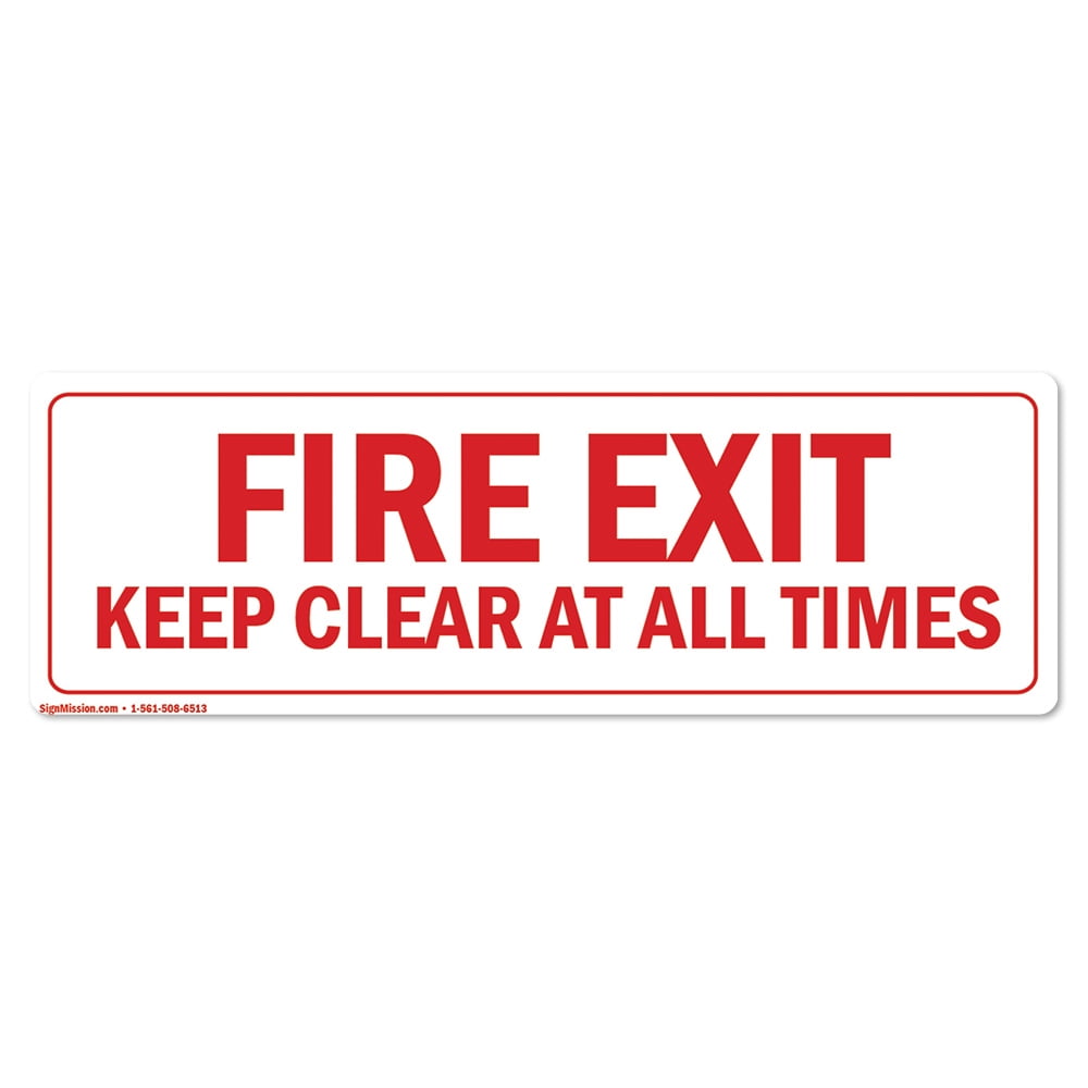 Made in The USA Work Place & Customers Fire Exit Left Non-Slip Floor Marker 3 Pack of 16 Circle Floor Marker Vinyl Decal| Protect Your Business Made in The USA Work Place & Customers Fire Exit Left Non-Slip Floor Marker 3 Pack of 16 Circle Floor Marker Vinyl Decal| Protect Your Business