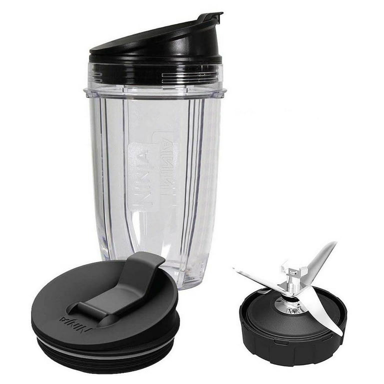 Ninja BL480D Nutri 1000 Watt Auto-IQ Base for Juices, Shakes & Smoothies Personal  Blender - Curacao 