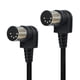 thumbnail image 3 of 5-pin Midi Cable 90 Grados Din Socket Conector Macho Enchufe Para Enchufe Cable, 3m Feliz Sencillez, 3 of 5