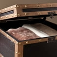 thumbnail image 5 of SEI Furniture Drifton Travel Trunk End Table in Black, 5 of 9