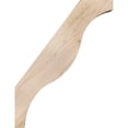 thumbnail image 3 of 5 1/2"W x 20"D x 26"H Funston Smooth Knee Brace, Douglas Fir, 3 of 4