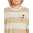 thumbnail image 4 of Mickey Mouse Boys Short Sleeve Striped Graphic T-Shirt, Sizes 4-18, 4 of 9