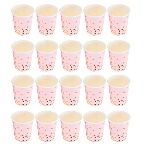 Tazas De Café De Papel, Vasos Desechables Tazas Calientes De Papel Tazas De Café 3,3 X 2,9 X 2,9 Pulgadas Para Té Para Café Para Agua Para Jugo