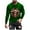Green, variant on Visit the JURANMO Store Mens Big and Tall Christmas T Shirts Santa Graphic Long Sleeve Crew Neck Casual Tee Tops Fashion Holiday Party Tees Black XXL