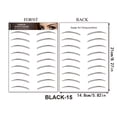thumbnail image 2 of Fiudx Pegatinas para Cejas, Parches de Tatuajes Impermeables Simulados, Solución Temporal Ecológica para Cejas, Aspecto Natural Duradero, Realza La Simetría Facial, Perfectas para Días Ajetreados, In, 2 of 2