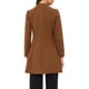 thumbnail image 3 of Abrigo de invierno elegante para mujer INSPIRE CHIC, con cuello en V sin solapa, de un solo botón, largo, tipo pea coat, talla XL, marrón oscuro, 3 of 6