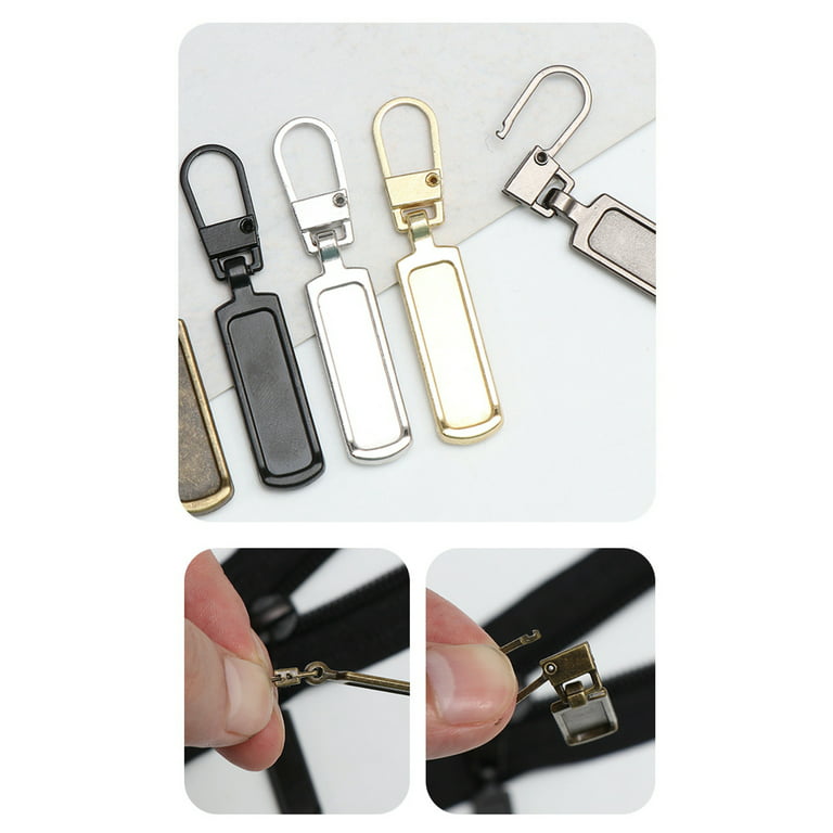 Zipper Pull, Set of 4, Replacement Zipper Puller, Fix Zipper