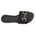 thumbnail image 3 of Sandalias de piso Soft en Piel vegana – Negro, 3 of 3