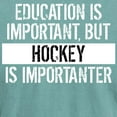 thumbnail image 3 of CafePress - Hockey Is Importanter T Shirt - Mens Comfort Colors Shirt, 3 of 5