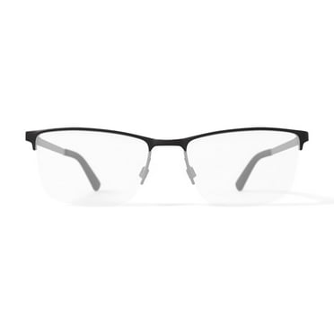 Walmart Men's MV012 Robb Prescription Eyeglasses with Case, Silver