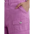 thumbnail image 4 of Time and Tru Women's Utility Shorts, 4" Inseam, Sizes 0-22, 4 of 5