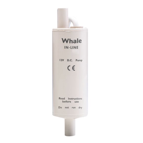 Bomba de galera eléctrica en línea Whale - 13LPM - 12V