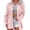Pink, variant on Oversized Shacket Jacket for Women Button Down Shirt Cable Textured Casual Long Sleeve Loose Jacket
