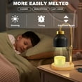 thumbnail image 2 of Thren Candle Warmer Lamp Electric Wax Melter Lamp Adjustable Height Brightness Wax Warmer Ambience Light Timable Candle Lamp Safe Easy to Use Candle Warmer Lamp Suitable for Bedrooms, 2 of 11