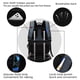 thumbnail image 5 of Mochila de viaje para portátil DUSLANG, resistente al agua, 17 pulgadas, gris oscuro, 5 of 6