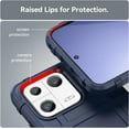 thumbnail image 5 of for Xiaomi 13 Case, Heavy Duty Shockproof Slim Protection Phone Case Support Wireless Charging Cover for Xiaomi 13 HD Blue, 5 of 8