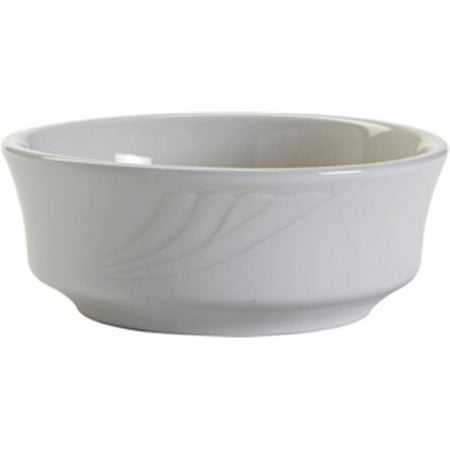 

Tuxton China YPB-1203 Sonoma 5 in. Embossed Bowl - Porcelain White - 3 Dozen