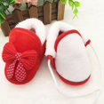 thumbnail image 3 of Newborn Baby Girls Cotton Shoes Infant Boys Non-slip Soft Sole Shoes,Slippers Stay on Sock Soft Shoes with Grippers Winter Warm First Walkers Crib Shoes, 3 of 6