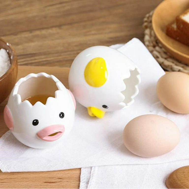 Food Grade Plastic Egg Yolk Separator Egg Divider Novelty Kitchen Gadgets  Cooking Tools 5Z - AliExpress