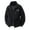 Black, variant on Cavosen Men's Cargo Jacket Fleece Zipper Lightweight Lapel Streetwear Coat Solid Color Button Athletic Trendy Tops