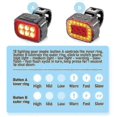 thumbnail image 5 of Bike Light Set Super Bright,bike Usb Rechargeable Led Light,bike Light For Night Riding,bike Front And Tail Light - RIpj, 5 of 5