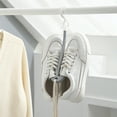 thumbnail image 2 of Household Drying Shoe Rack, Double Hanger Drying Household Rotary Drying Strapping Outdoor Anti-windwear Shoes Rack, 2 of 7