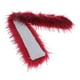thumbnail image 4 of Bufanda de cuello de piel sintética para mujer, abrigo grueso para mujer y hombre, accesorio para ropa larga rojo, 4 of 9