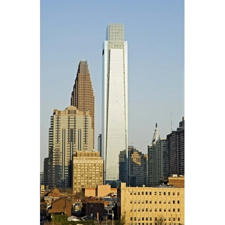 - Comcast Center City Hall William Penn Statue Center City Philadelphia Philadelphia County Pennsylvania USA Poster Print