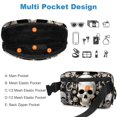 thumbnail image 5 of Skeleton Fanny Pack, Gifts for Enjoy Sports Festival Workout Traveling Running Casual Waist Pack, 5 of 6