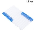 thumbnail image 2 of Clear Plastic Tube 12 pcs/Pack 16X150mm Plastic Clear Test Tube With Stopper for Scientific Experiments Party Candy Storage With Stopper (Random Colors), 2 of 8
