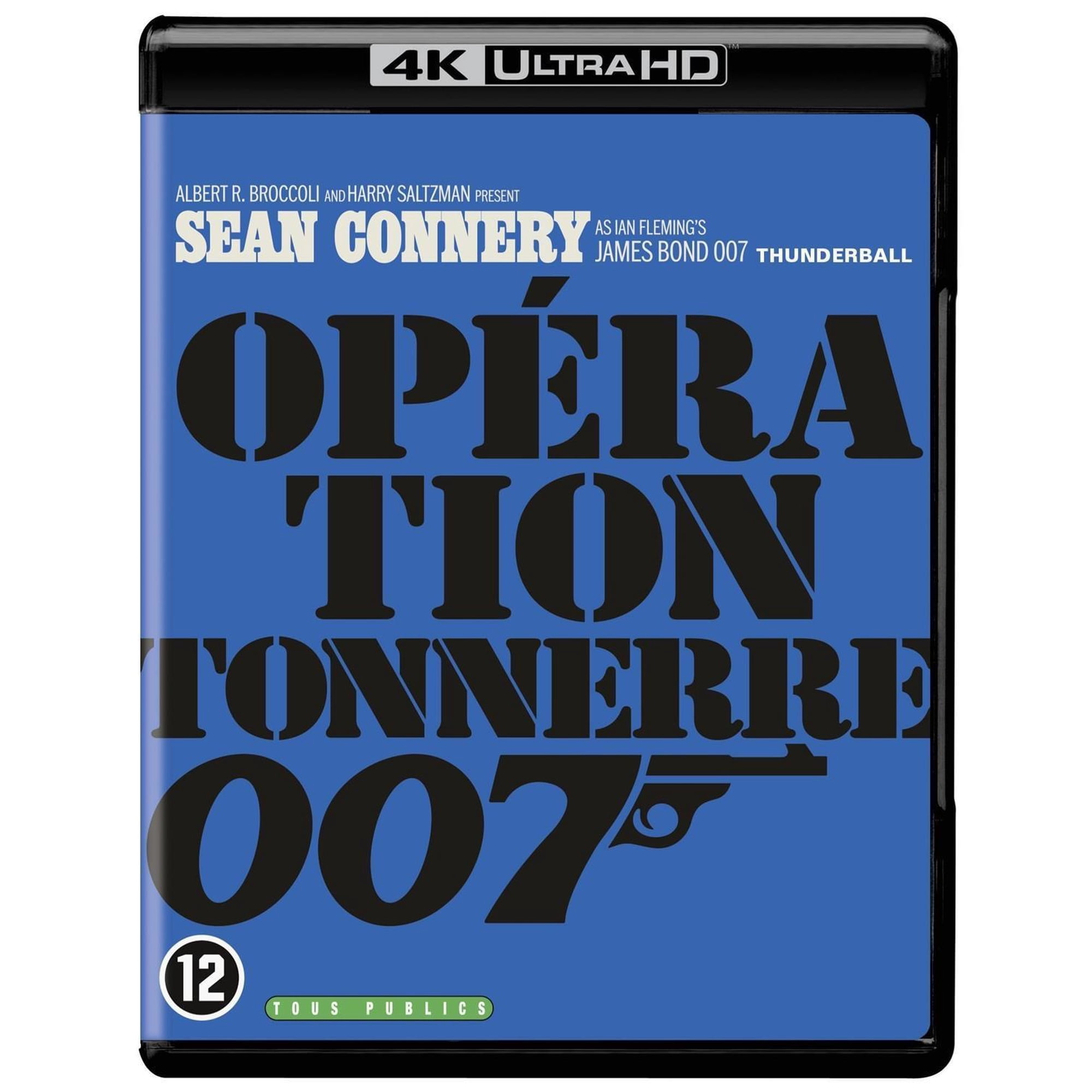 Thunderball (4K Ultra HD) Adolfo Celi Bernard Lee Claudine Auger Desmond Llewelyn Lois Maxwell