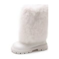 thumbnail image 5 of Eltusu Girls Winter Boots, Soft Breathable Non Slip Thermal Kids Shoes White Size 10-12 T, 5 of 6