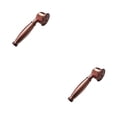 thumbnail image 4 of Matsuzay Cabezal de ducha de baño vintage, rociador de grifo montado en la pared impermeable portátil, soporte de ducha de mano resistente al Rojo Bronce 2piezas, 4 of 6