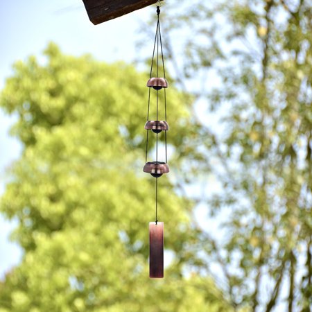 Unique Feng Shui Wind Chimes for Outside - Copper Temple Bell Wind Chime for Home Decor and Gift for Mom, Grandma