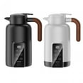 thumbnail image 6 of Tongina Car Heating Cup Auto Heating Kettle Travel Coffee Mug Tumbler Car Electric Heating Car Cup for Tea Beverage Black, 6 of 8