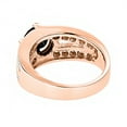 thumbnail image 2 of Ladies 14K Black Natural 2.7 Ctw Diamonds Engagement Wedding Ring For Her (Rose Gold Size 7), 2 of 3