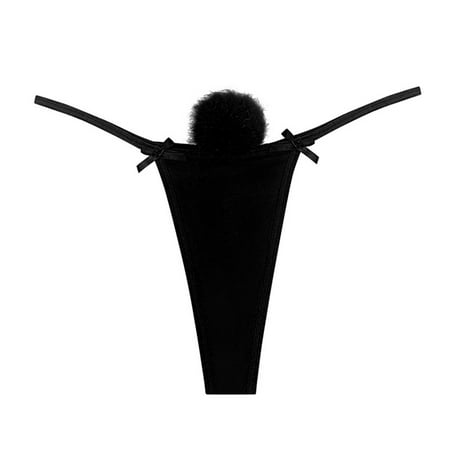 

Aayomet Panties Womens Seamless Panties Mid Waist Breathable Thin Briefs Black L