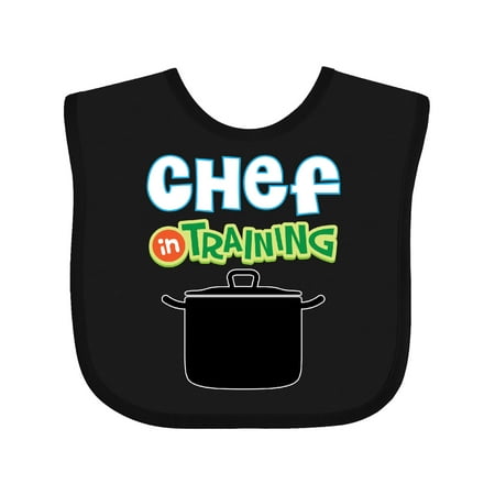 

Inktastic Future Chef in Training Gift Baby Boy or Baby Girl Bib