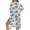 Blue Coral Turtle, variant on Art Tropical Leaf Print Womens Kimono Cover Up Half Sleeve Beach Cover Ups Swimwear Cover-Up Summer Beachwear Loose Cruise Outfits Open Front Cardigan