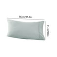 thumbnail image 3 of Wovilon Medium Cool Pillowcase Pillow Pouch Brushed Fabric Pillowcase Cool Pillowcase Suitable For Sound Sleepers Soft Breathable Pillowcase Envelope Closure 20x26 Ft., 3 of 6