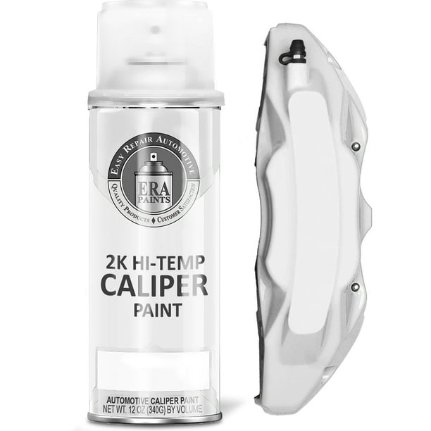 ERA Paints White Brake Caliper Paint With OmniCuring Catalyst 2K Aerosol High Gloss Chemical