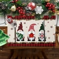 thumbnail image 2 of Christmas Placemats Christmas Cloth Placemats Christmas Table Mat Christmas Tree ornament, Winter Holiday Country Washable Table Mat, 2 of 6
