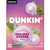 Dunkin Holiday Cheers Limited Edition Dark Roast Coffee K-Cup Pods - 22Ct